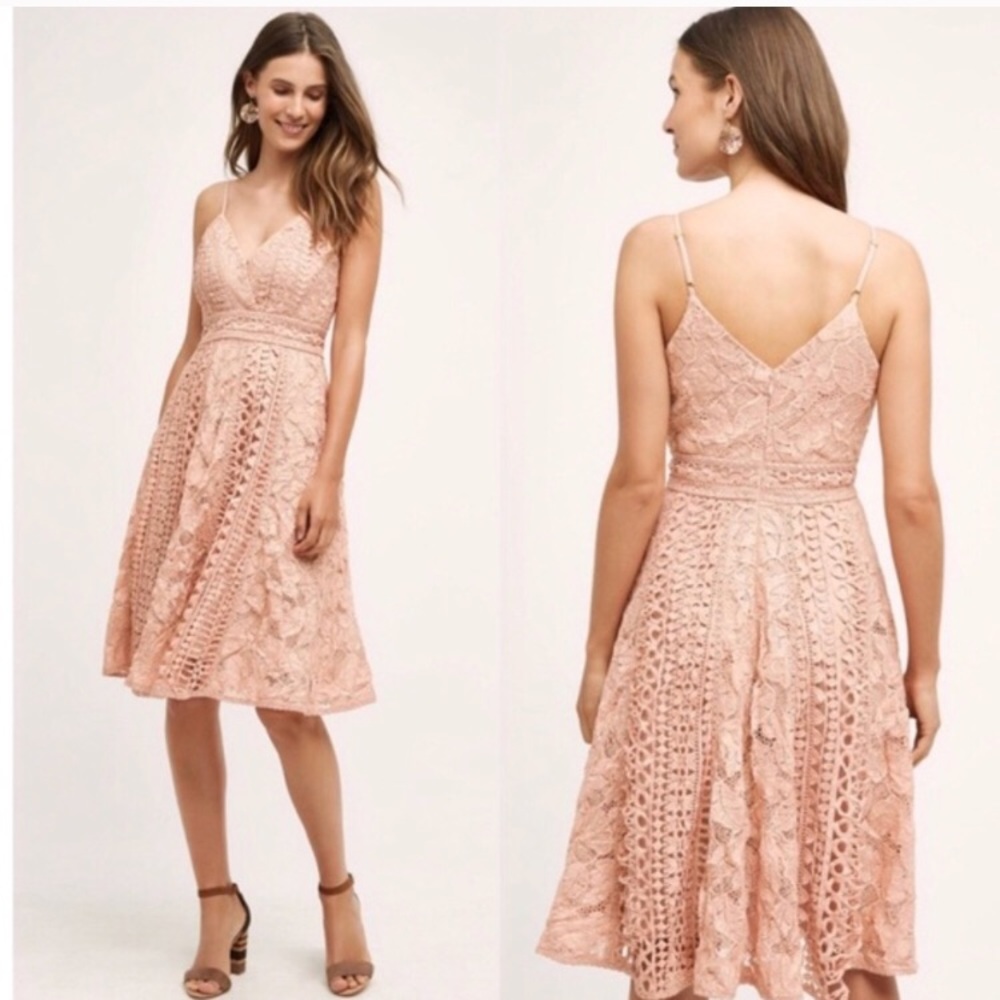 HD in Paris lace midi dress